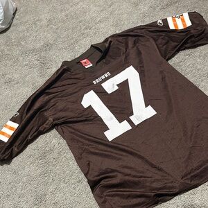 Browns Football Jersey #17 Edwards